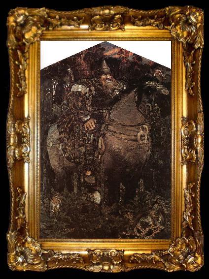 framed  Mikhail Vrubel The Bogatyr, ta009-2